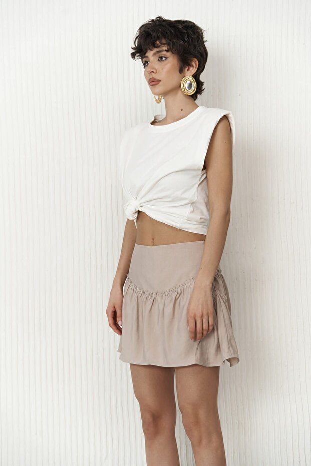 Elettra Vizon Mini Etek - 3