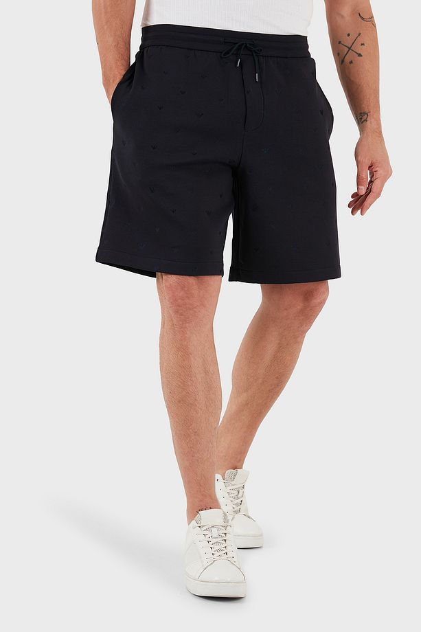 Tümü Logolu Regular Fit Bermuda Short Erkek SHORT EM001403 AF10013 FB234 - 5