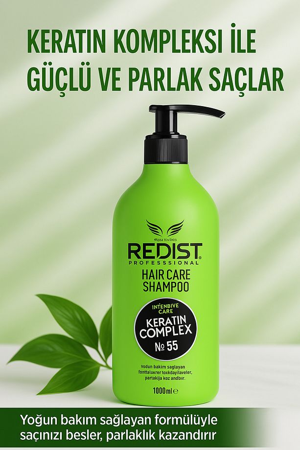 Keratin Şampuan – Onarıcı Ve Güçlendirici Bakım (1000 ML) - 5