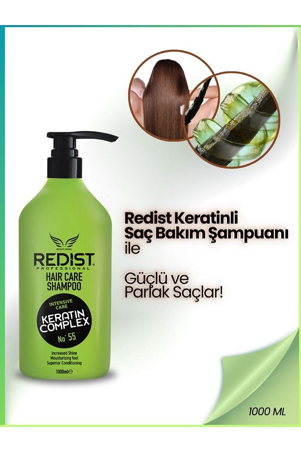 Keratin Şampuan – Onarıcı Ve Güçlendirici Bakım (1000 ML) - 1