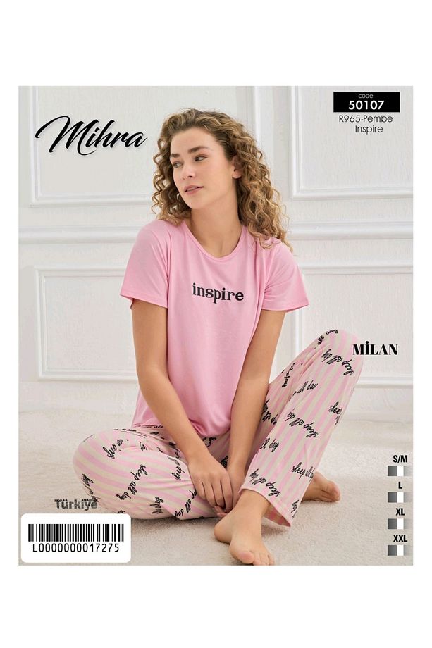 kısa kol pijama takımı - 1