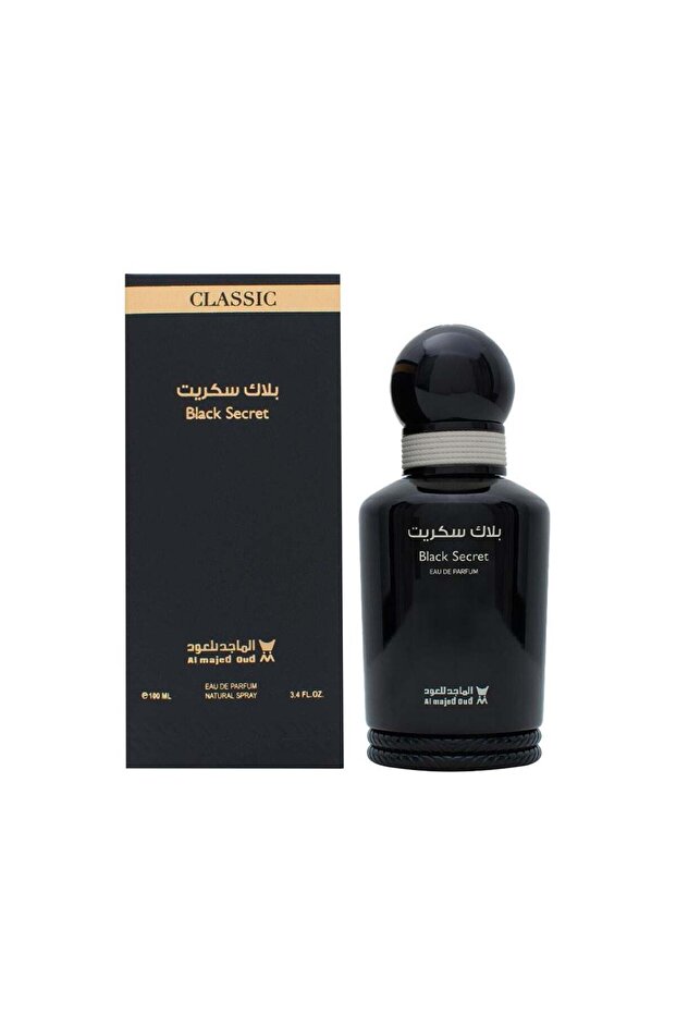 عطر الماجد للعود بلاك سيكرت كلاسيك - او دى بارفيوم 100 مل