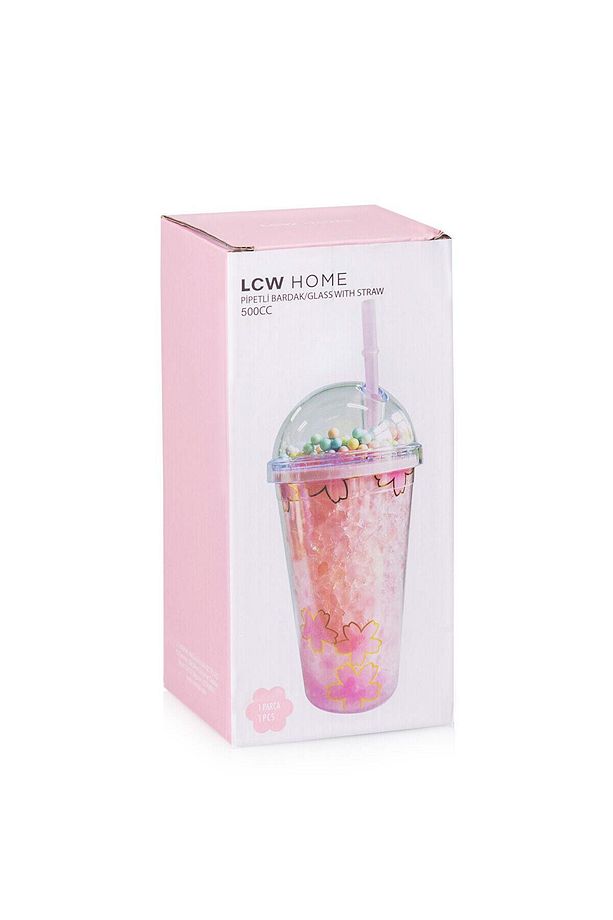 LCW HOME Karişik Baskılı Pipetli Bardak (S5) - 4
