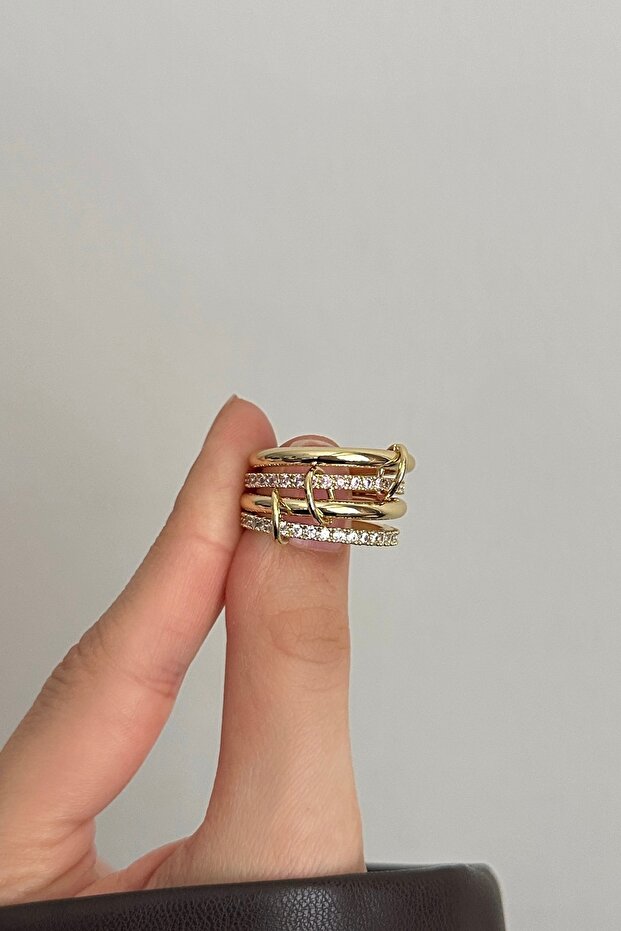 4 Stone United Ring Ring - 3