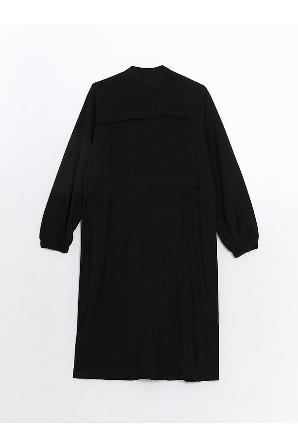 LCW Modest Hakim Yaka Kadın Gömlek Tunik (S5) - 6