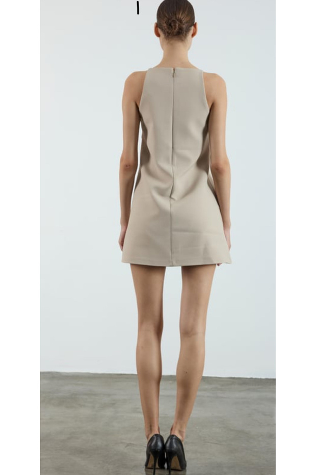 Kadın Askılı Elbise - 3