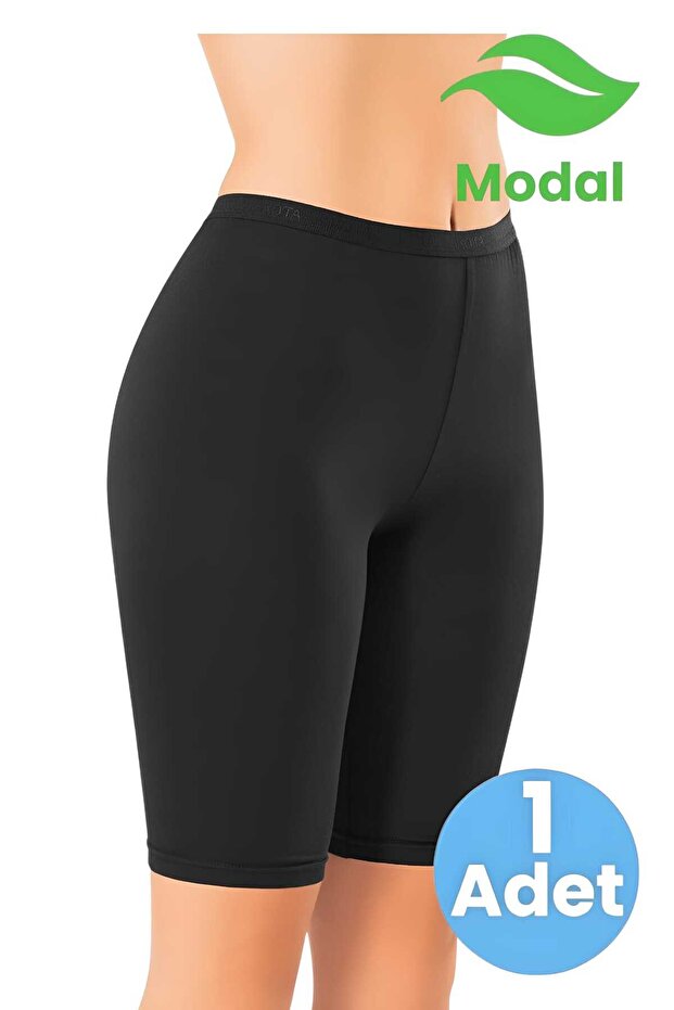 Women's Jacquard Modal Fabric Above Knee Leggings