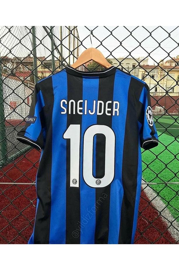 İ.n.t.e.r 2010 Madrid Şampiyonlar Ligi Finali Wesley Sneijder Nostalji Forması - 1
