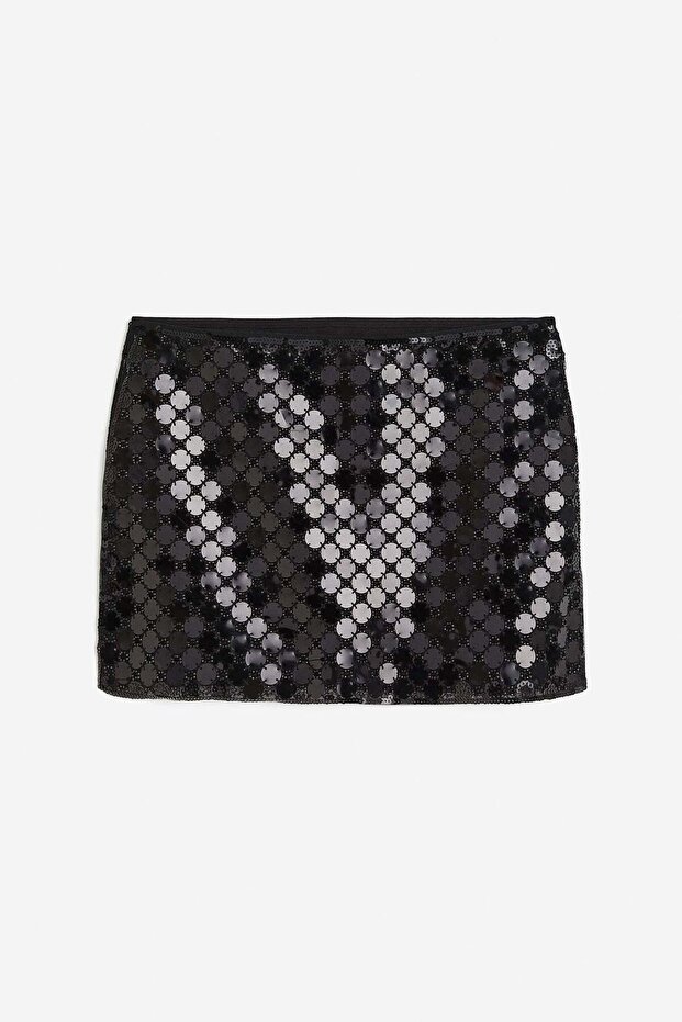 Sequined mini skirt - 2