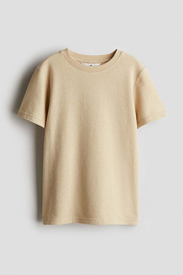 Textured T-shirt