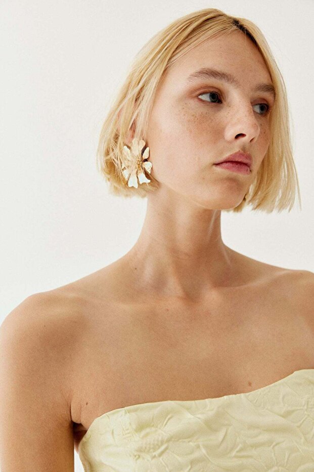 فستان قصير منقوش - 6