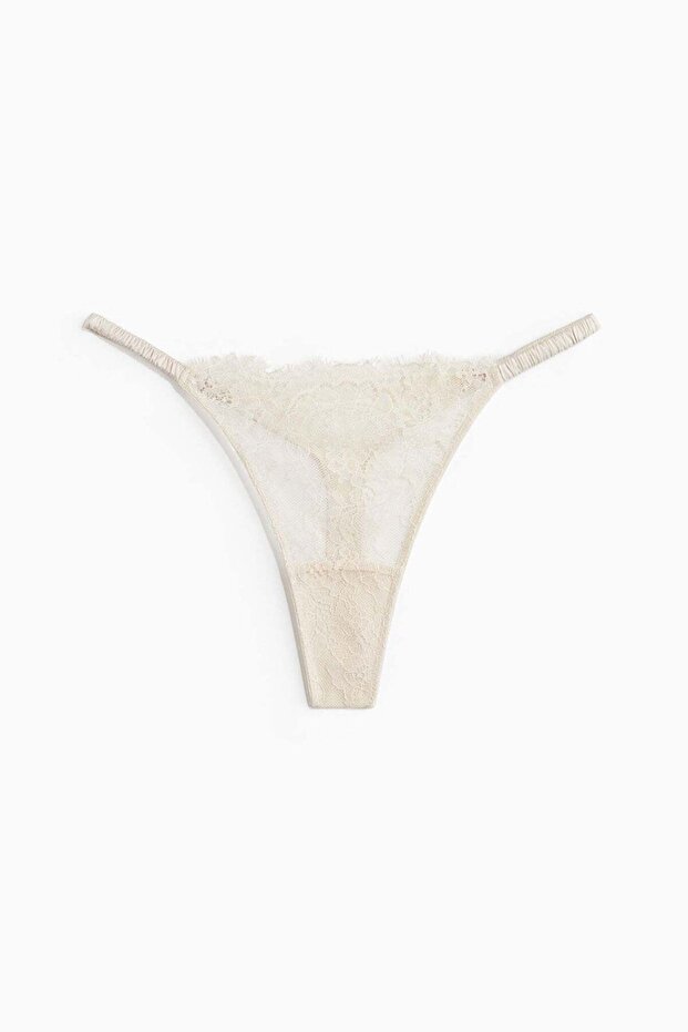 Lace tanga thong briefs