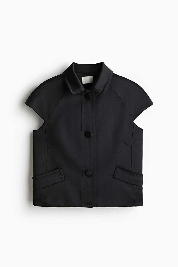 Cap-sleeved jacket - 1