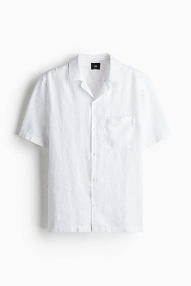 Regular Fit Linen resort shirt