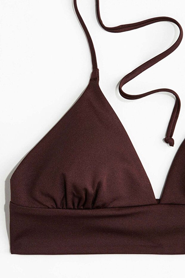 الجزء العلوي من بيكيني مثلث مبطن - 5