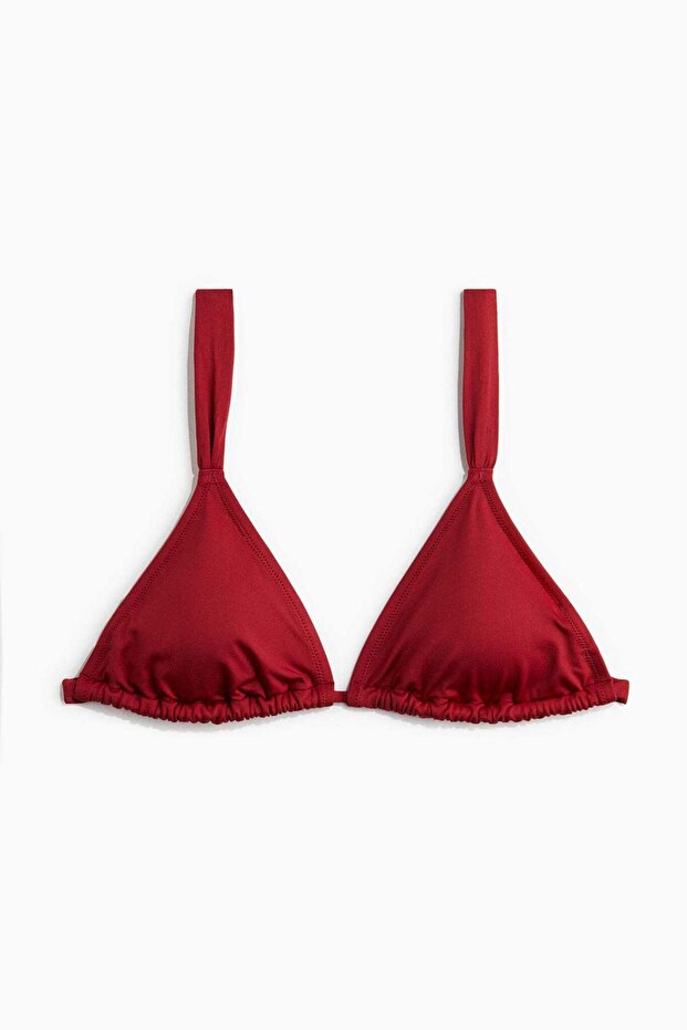 Padded triangle bikini top - 5