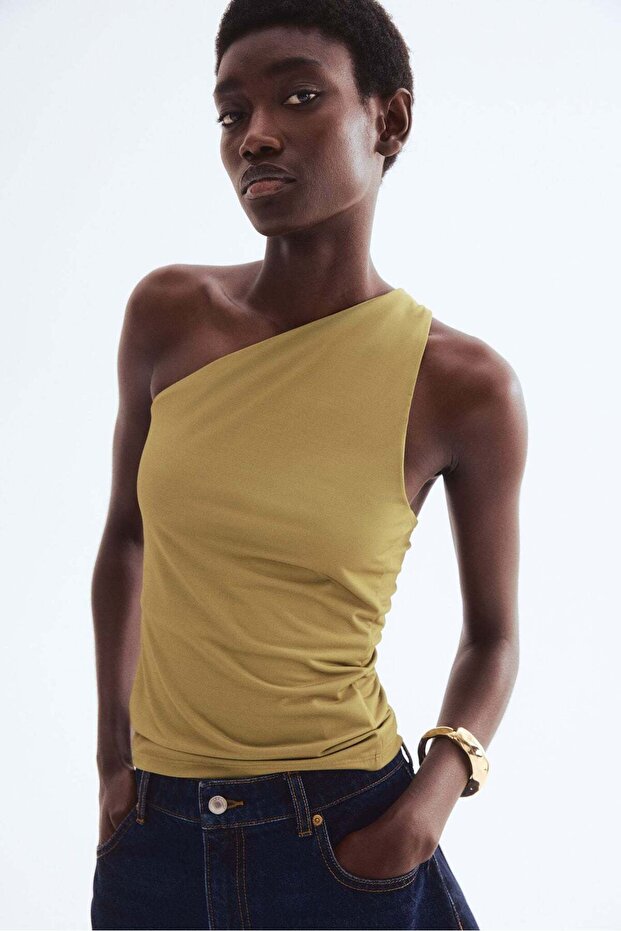 بلوزة بكتف واحد - 2