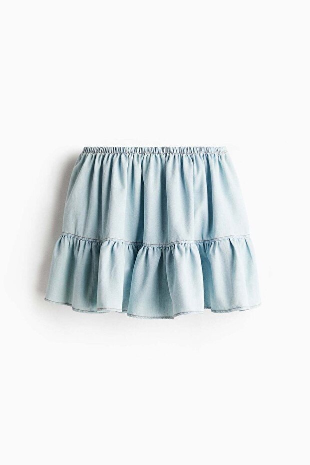 تنورة قصيرة مكشكشة - 3