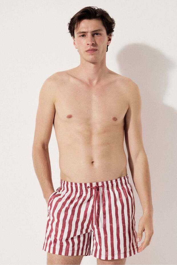 Patterned swim shorts - 3