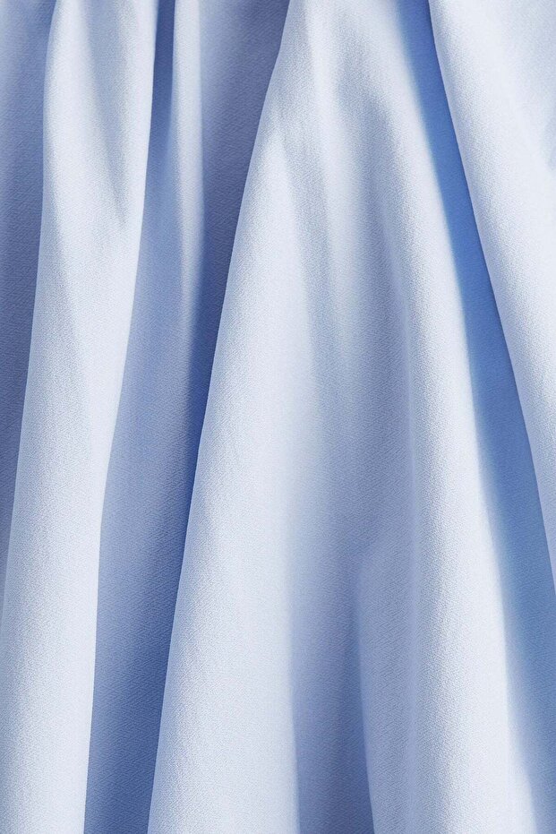 بلوزة بحمالات ذات حافة فقاعية - 6