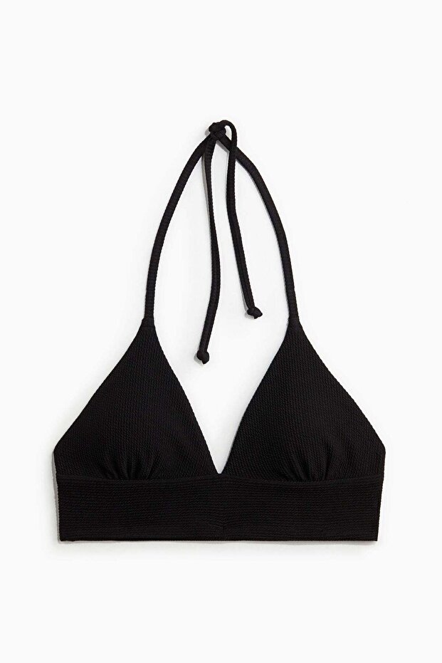 Padded triangle bikini top - 4