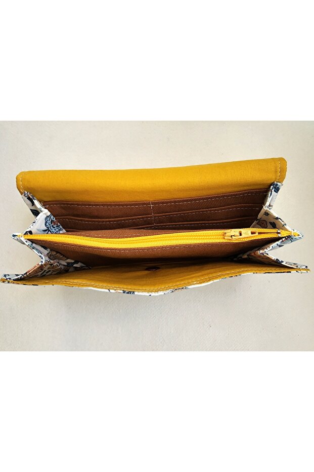 NAKIŞ İŞLEMELİ, UZUN CÜZDAN % 100 HANDMADE - 7