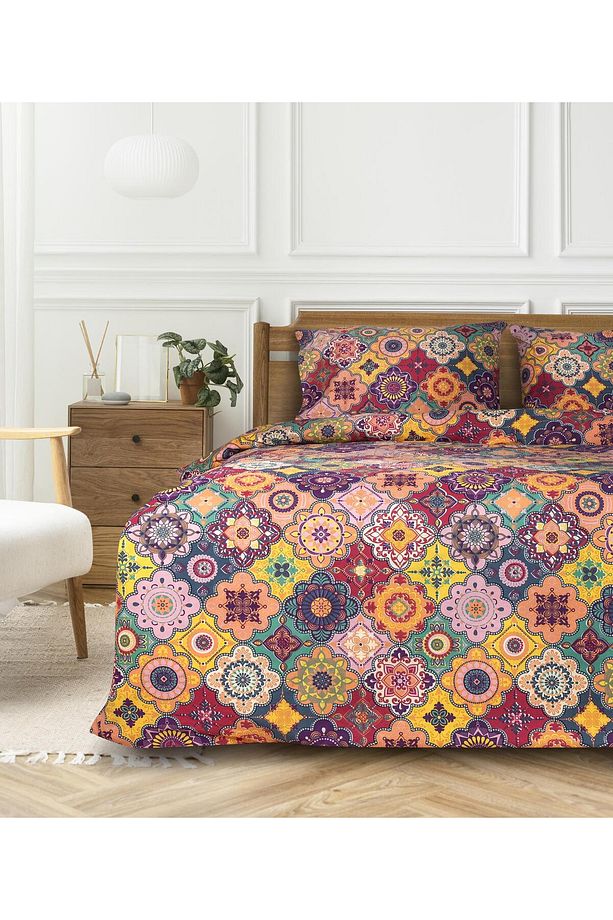 Cotton Collection Tek Kişilik Nevresim Seti Harmoni - 1