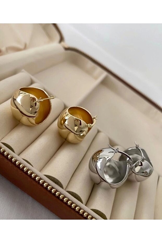 Çelik Küpe Top Küpe - 1