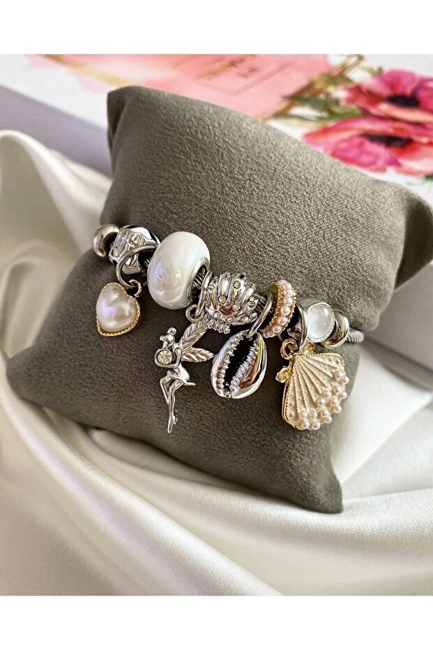 Çelik Bileklik Charm Bileklik - 3