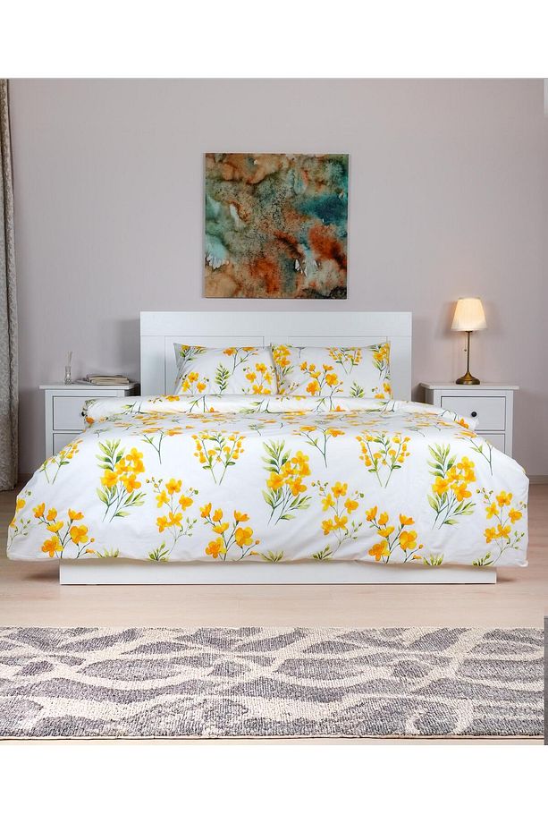 Cotton Collection Tek Kişilik Nevresim Seti Daisy - 1