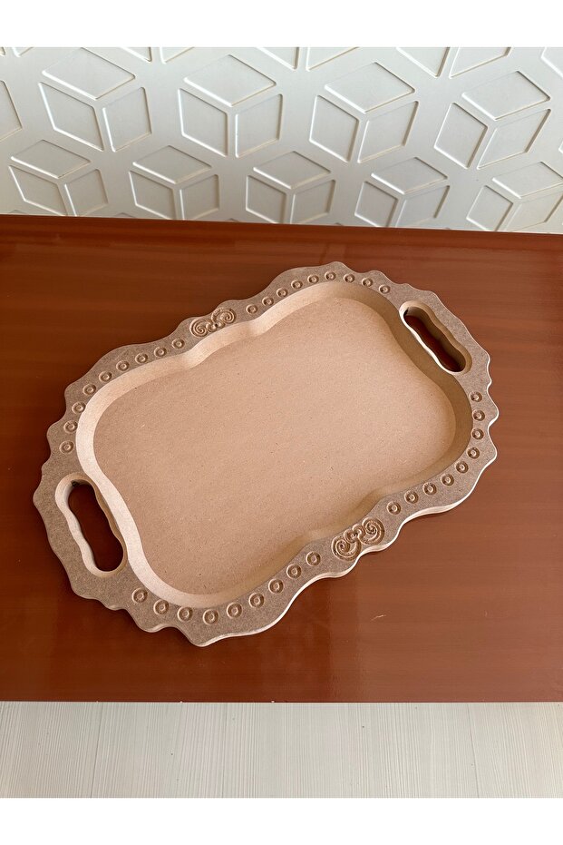 Boyanabilir Ham Mdf Tepsi - 1