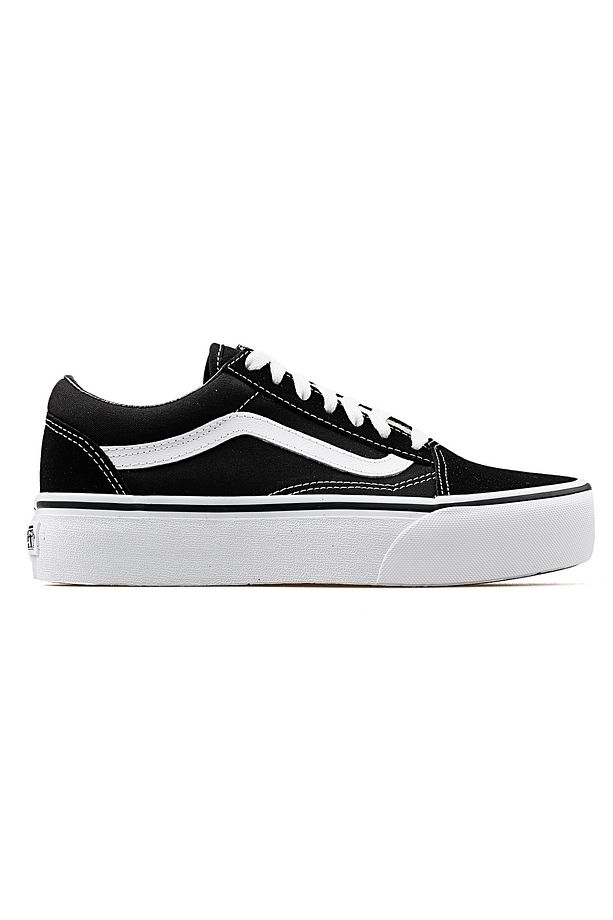 Ua Old Skool Platform Sneaker Günlük Ayakkabı Siyah - 1