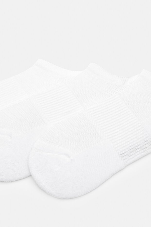 3'lü kısa beyaz çorap seti - 3