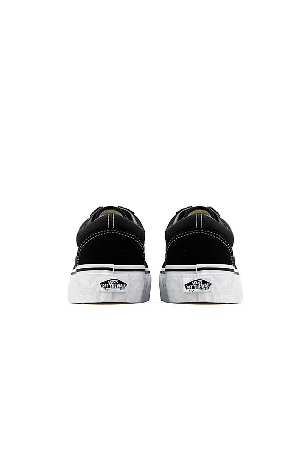 Ua Old Skool Platform Unisex Günlük Ayakkabı Siyah - 4