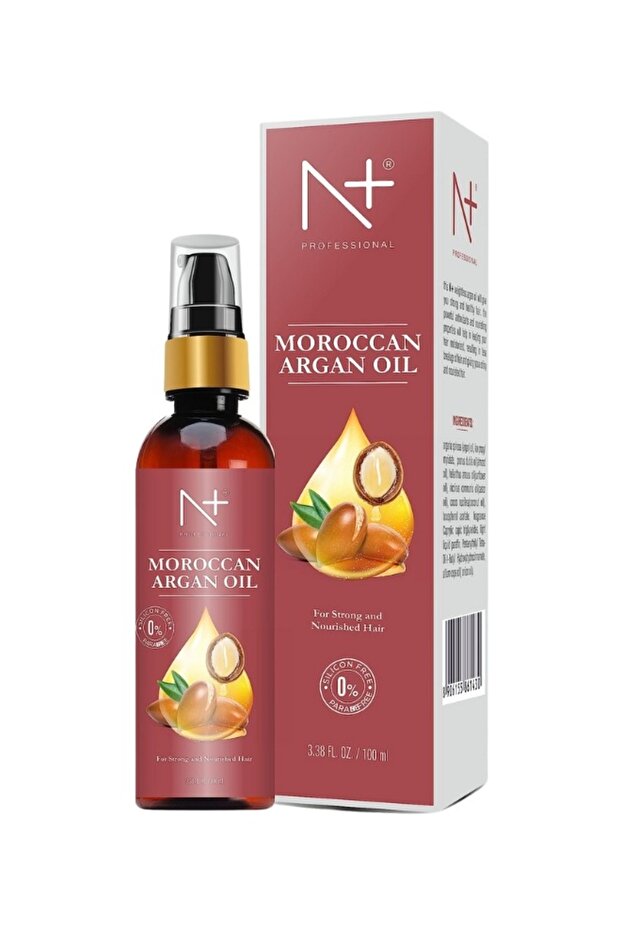 N+ Moroccan Argan Oil For Strong Hair 100Ml-12711