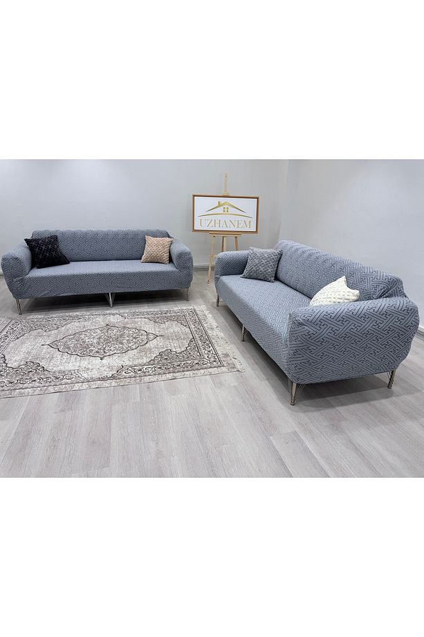 jakarli koltuk örtüsü takımı 3.3.1.1 koltuk kılıfı sofa cover - 4