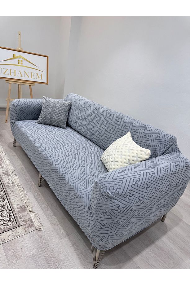 jakarli koltuk örtüsü takımı 3.3.1.1 koltuk kılıfı sofa cover - 6