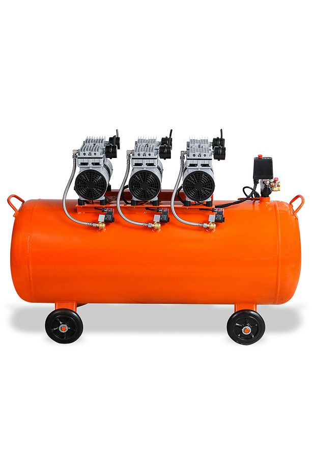 Hava Kompresörü Sessiz Ve Yağsız 200lt Gps750x3/200 - 4