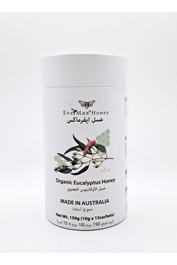 Organic Eucalyptus Honey(15 Sachets Of10G)