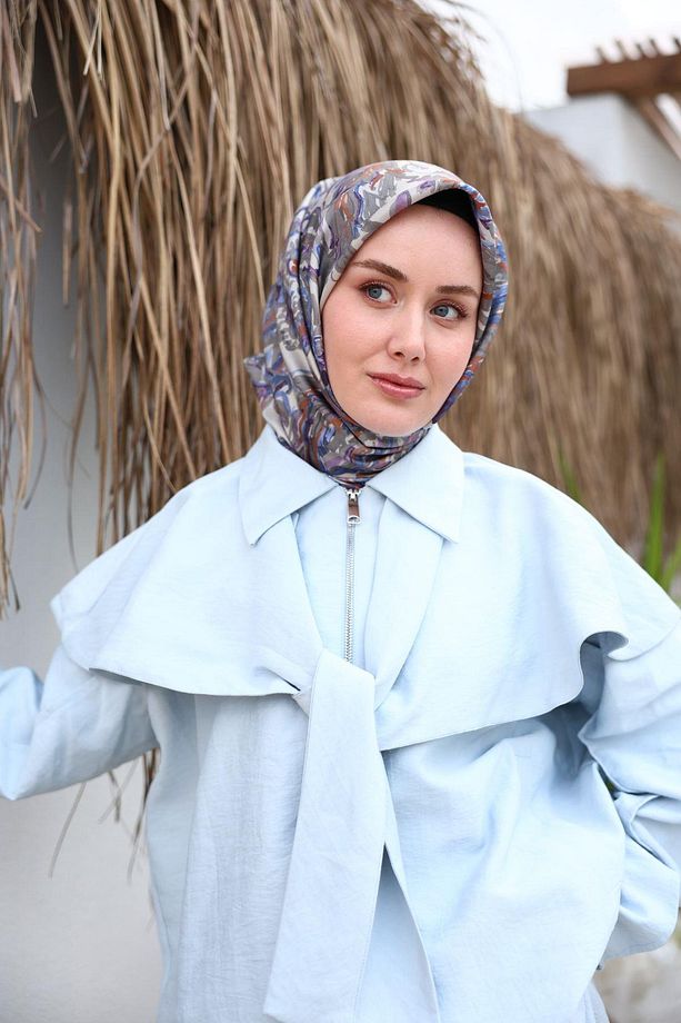 Twill İpek Eşarp 11469-40 - 3