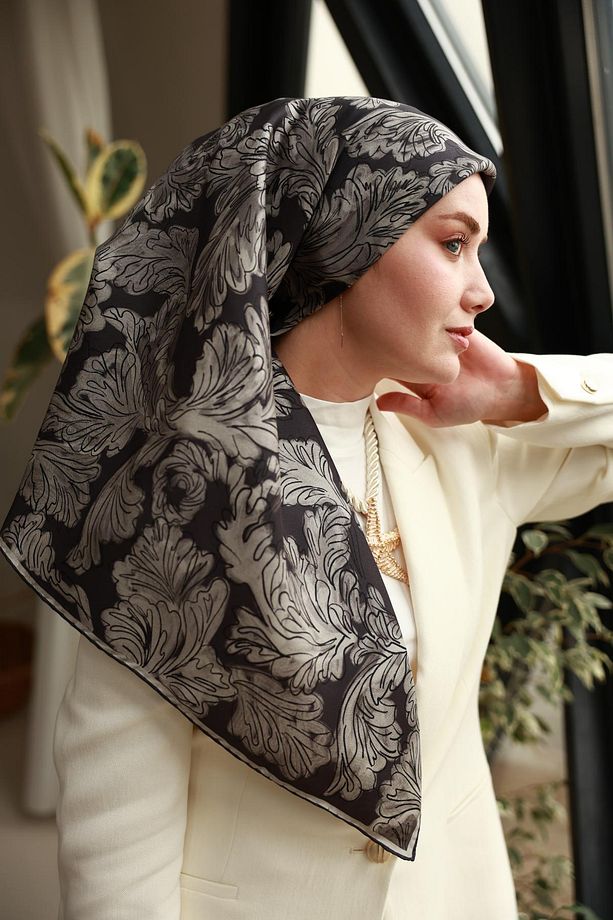 Twill İpek Eşarp 11468-03 - 5