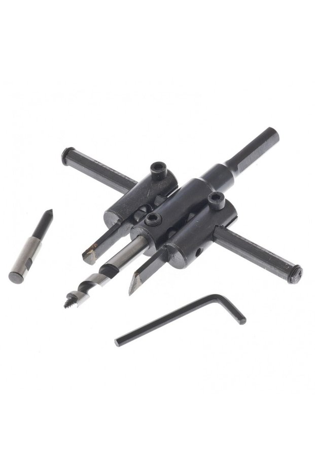 Adjustable drywall drill bit set, 200 mm