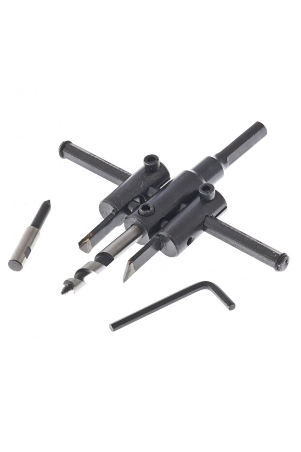 Adjustable drywall drill bit set, 120 mm - 1