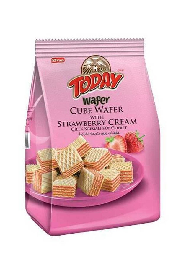 Today Küp Gofret Çilekli 200Gr. (1 Paket) - 3