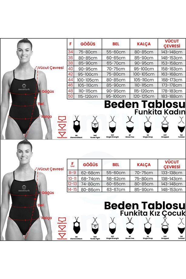 Funkita Soaring Hi Kadın Spor Yüzme Üstü – Racerback Sports Top | Tek Üst - 6