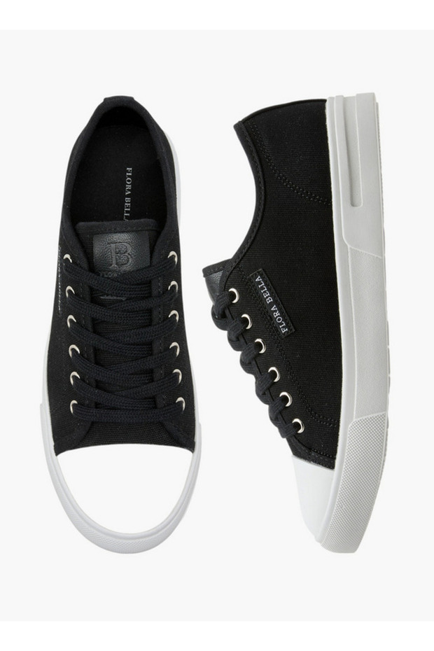 Logo Detail Lace-Up Sneakers