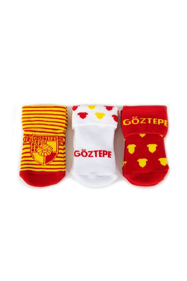 Göztepe Üçlü Set Bebek Çorabı - 1