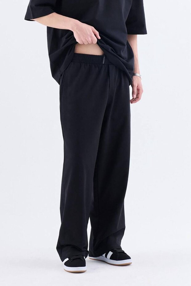 Basic Oversized tracksuit set black - 3