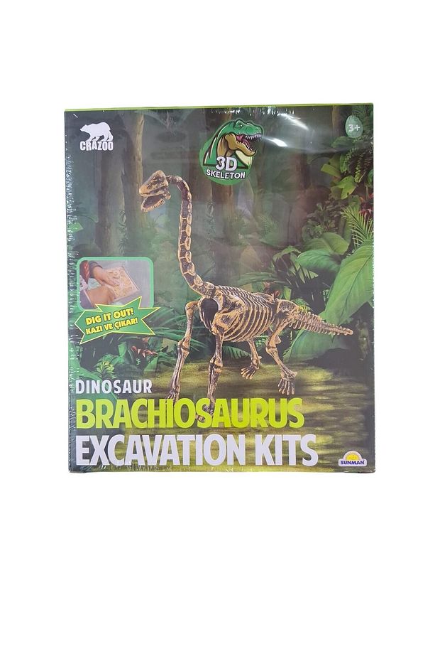 Seçtim Aldım Crazoo Kazı Seti 503 3d Dinozor Brachiosaurus 3 - 2