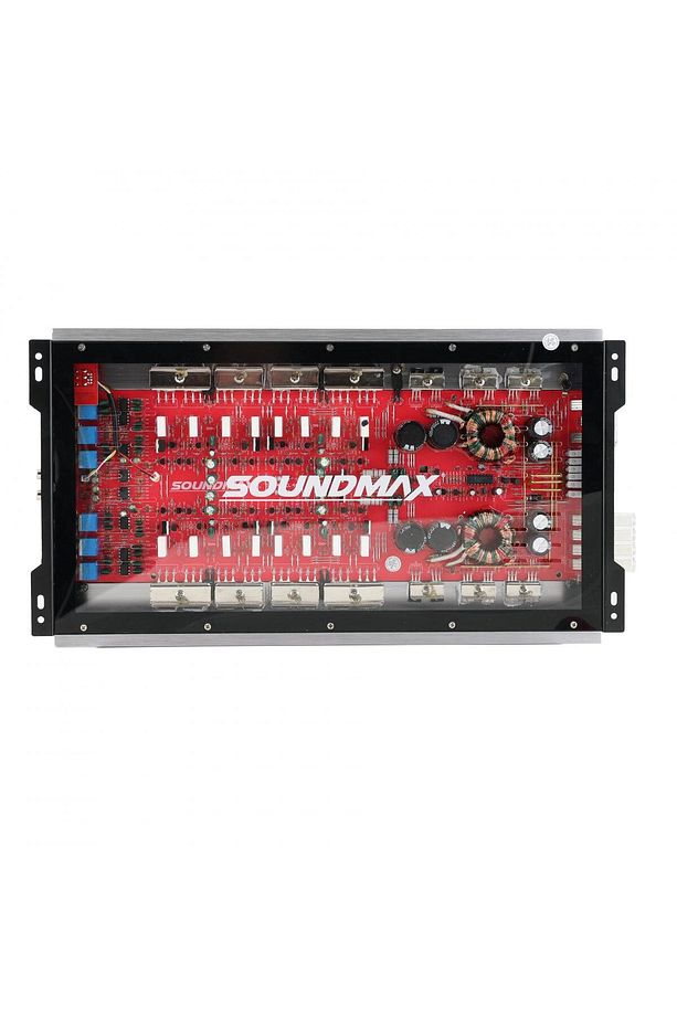 SX-4100.4AB OTO AMFİ AB CLASS 4 OHM 4X100 WATT RMS POWER BAS KONTROL APARATLI YENİ KASA - 7